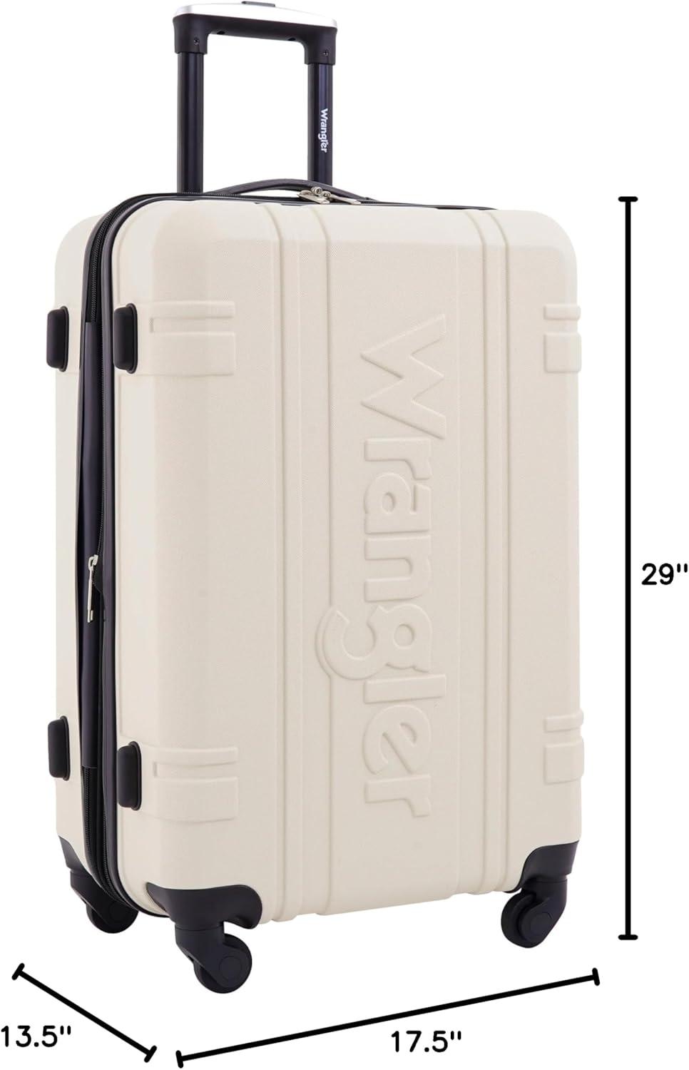 imageWrangler 3 Piece Astral Travel Luggage Set Sage BrushFog