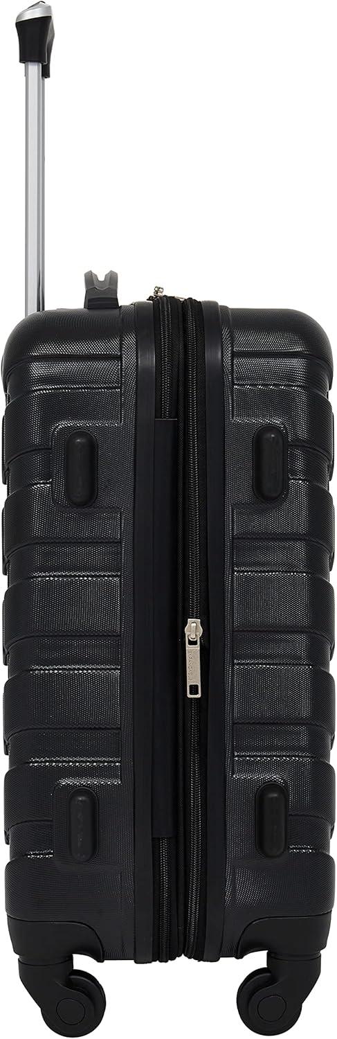 imageWrangler 5 Piece Luggage ampamp Travel Accessories Set RedBlack