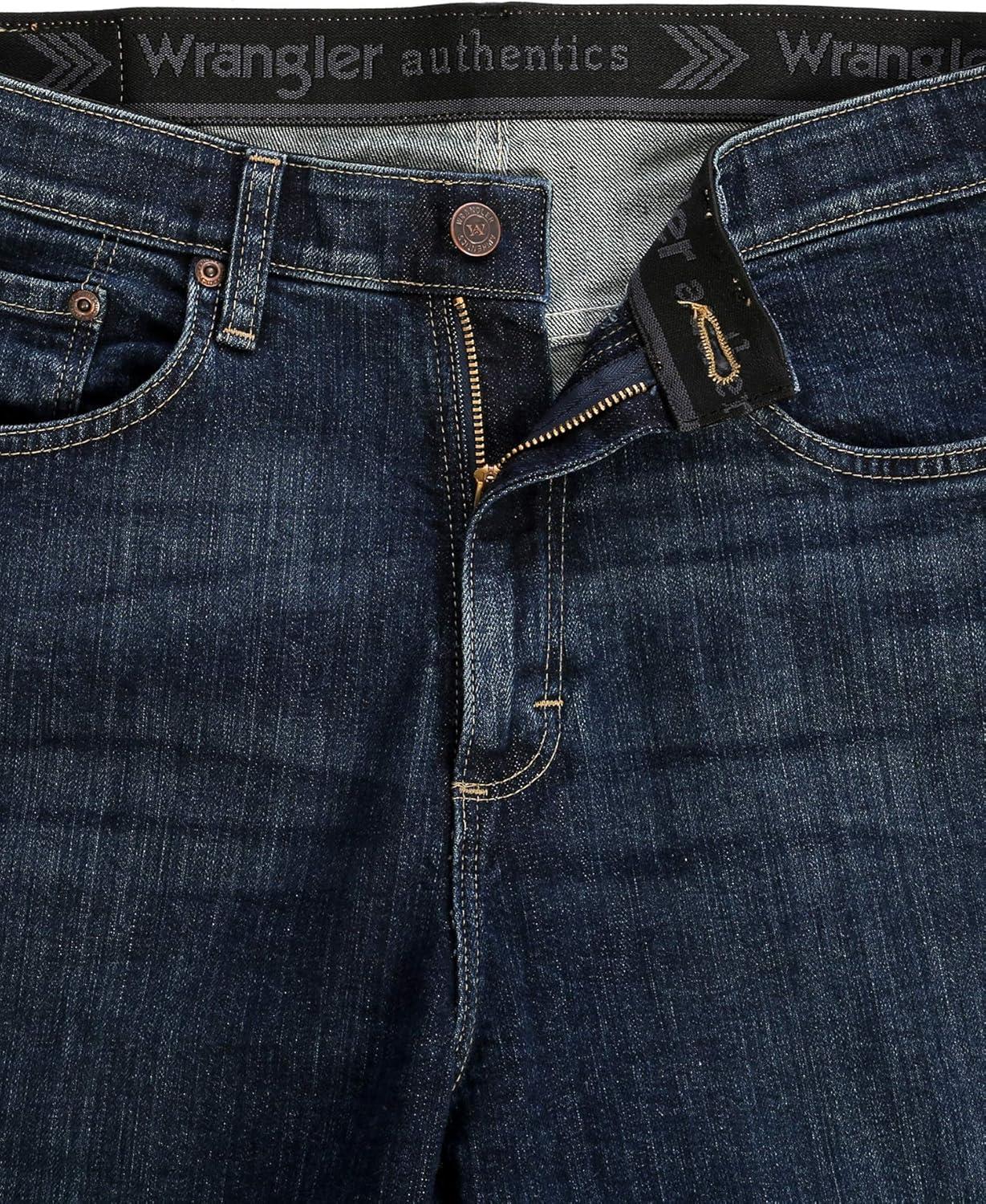 imageWrangler Authentics Mens Comfort Flex Waistband Jean ShortFlex Dark