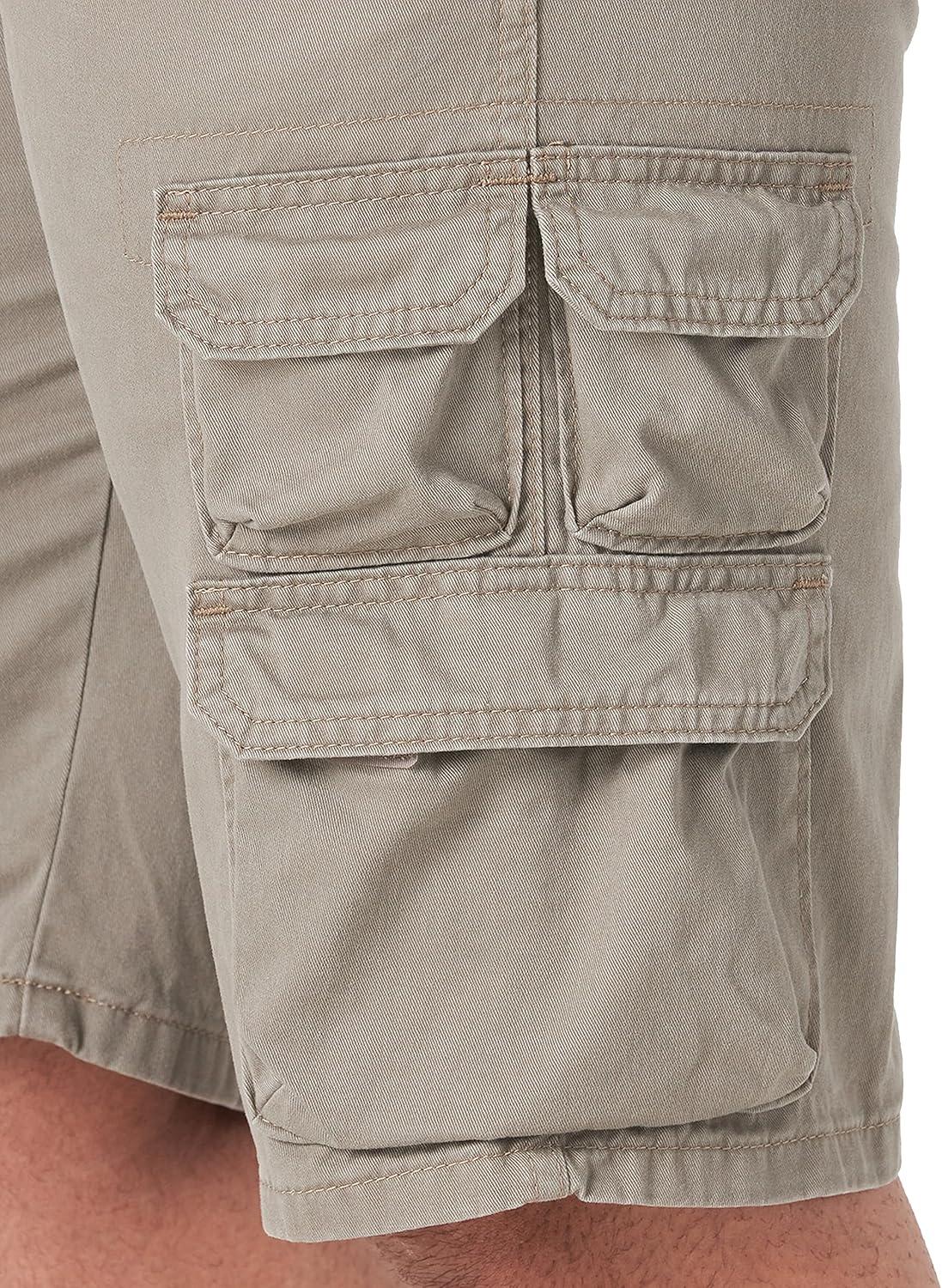 imageWrangler Authentics Mens Premium Twill Cargo ShortBullfrog