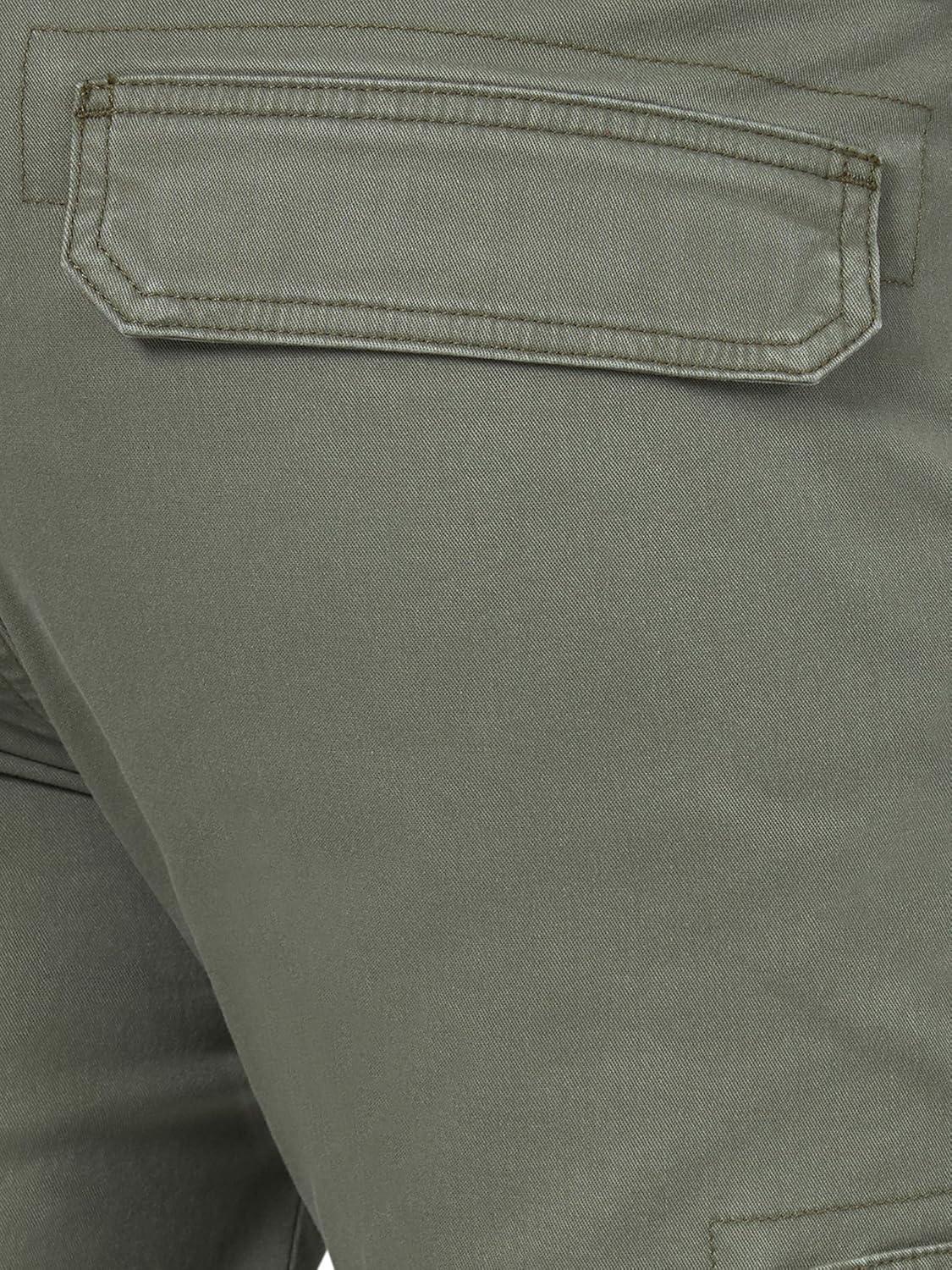 imageWrangler Authentics Mens Regular Tapered Cargo PantDusty Olive