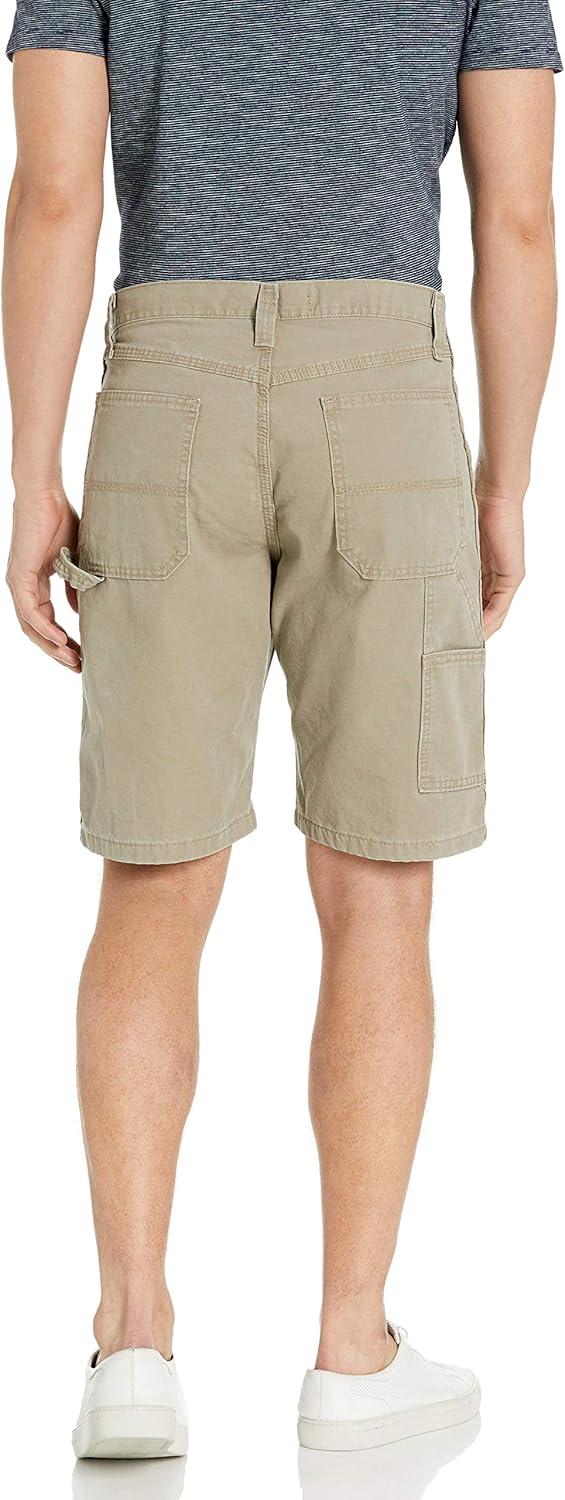 imageWrangler Authentics mens Loose Fit Carpenter ShortMilitary Khaki