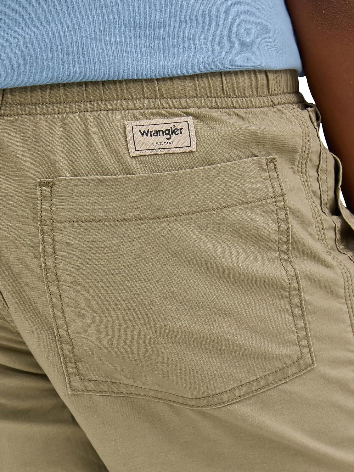 imageWrangler Boys Coastal Crew Utility ShortMilitary Vintage Khaki