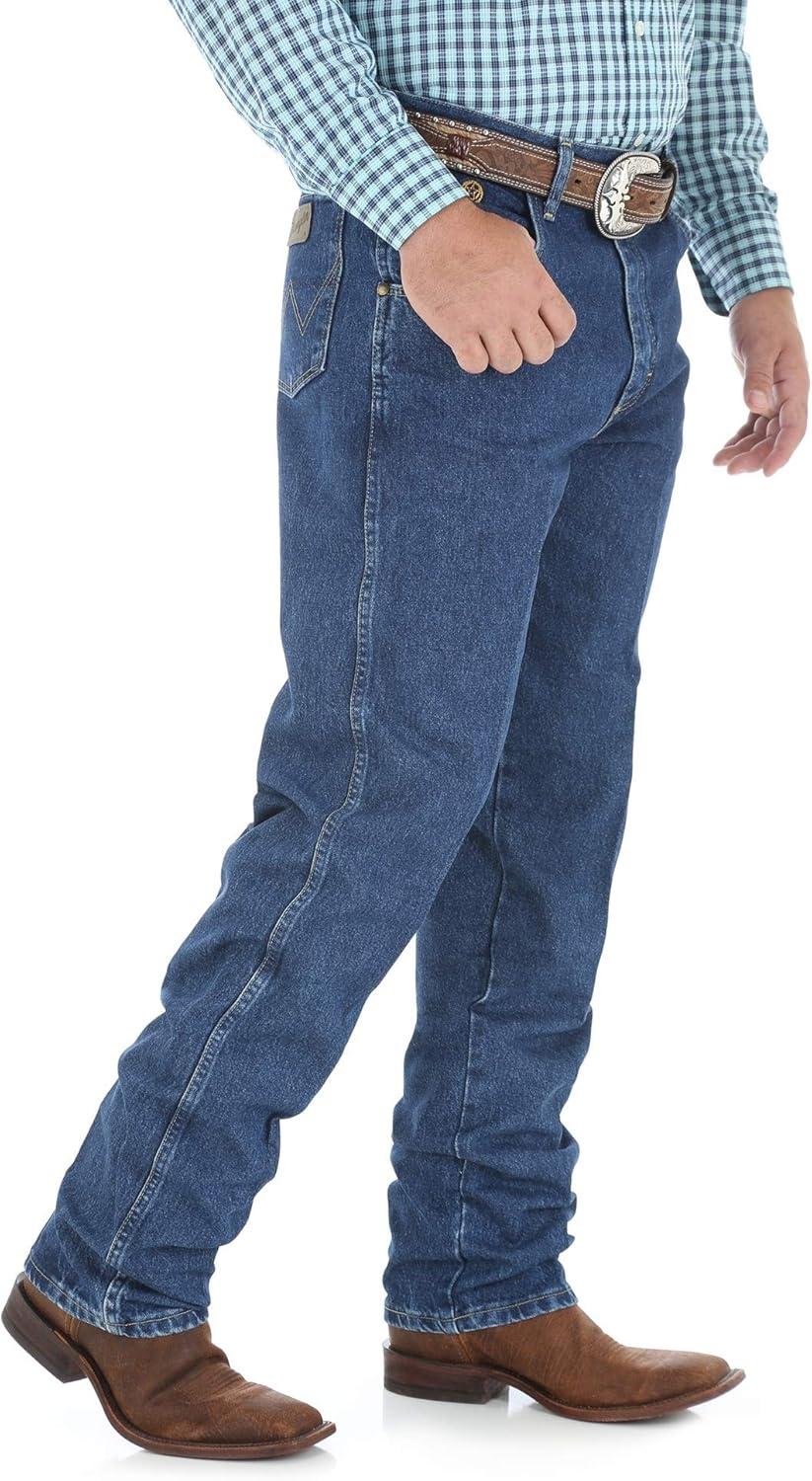 imageWrangler Genuine Mens Twill Cargo PantsHeavyweight Stone Denim