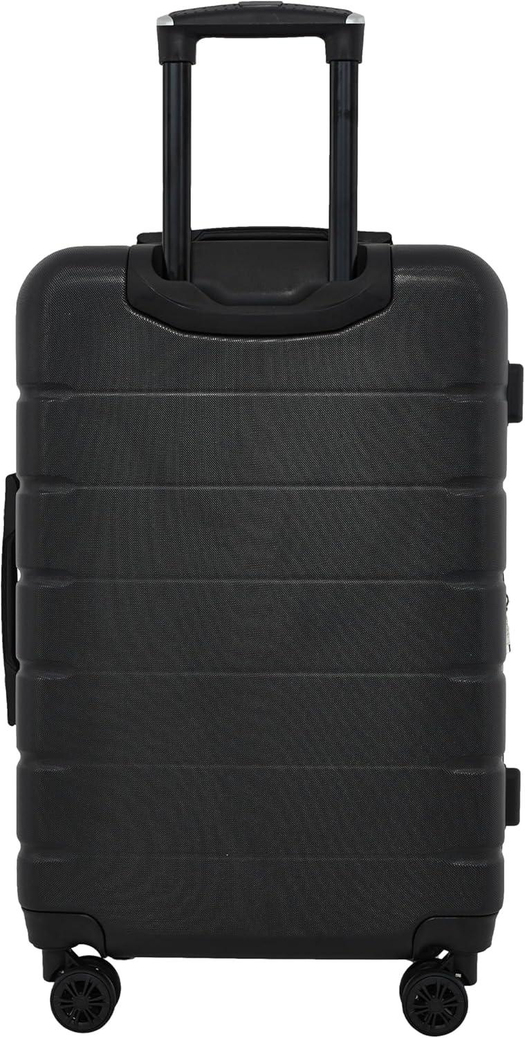 imageWrangler Maverick 3 Piece Luggage Set Silver SageBlack