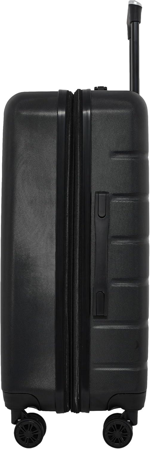 imageWrangler Maverick 3 Piece Luggage Set Silver SageBlack