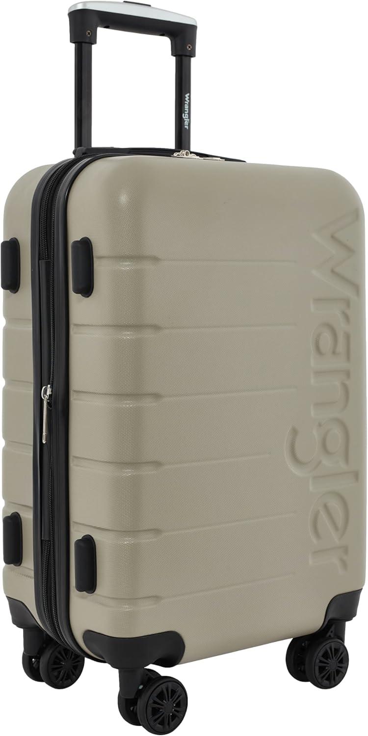 imageWrangler Maverick 3 Piece Luggage Set Silver SageSilver Sage