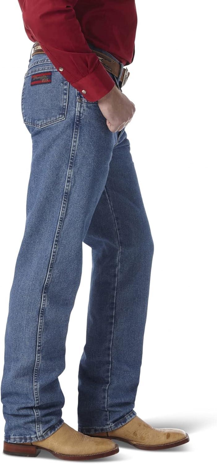 imageWrangler Mens 20X Original JeanVintage Stonewash