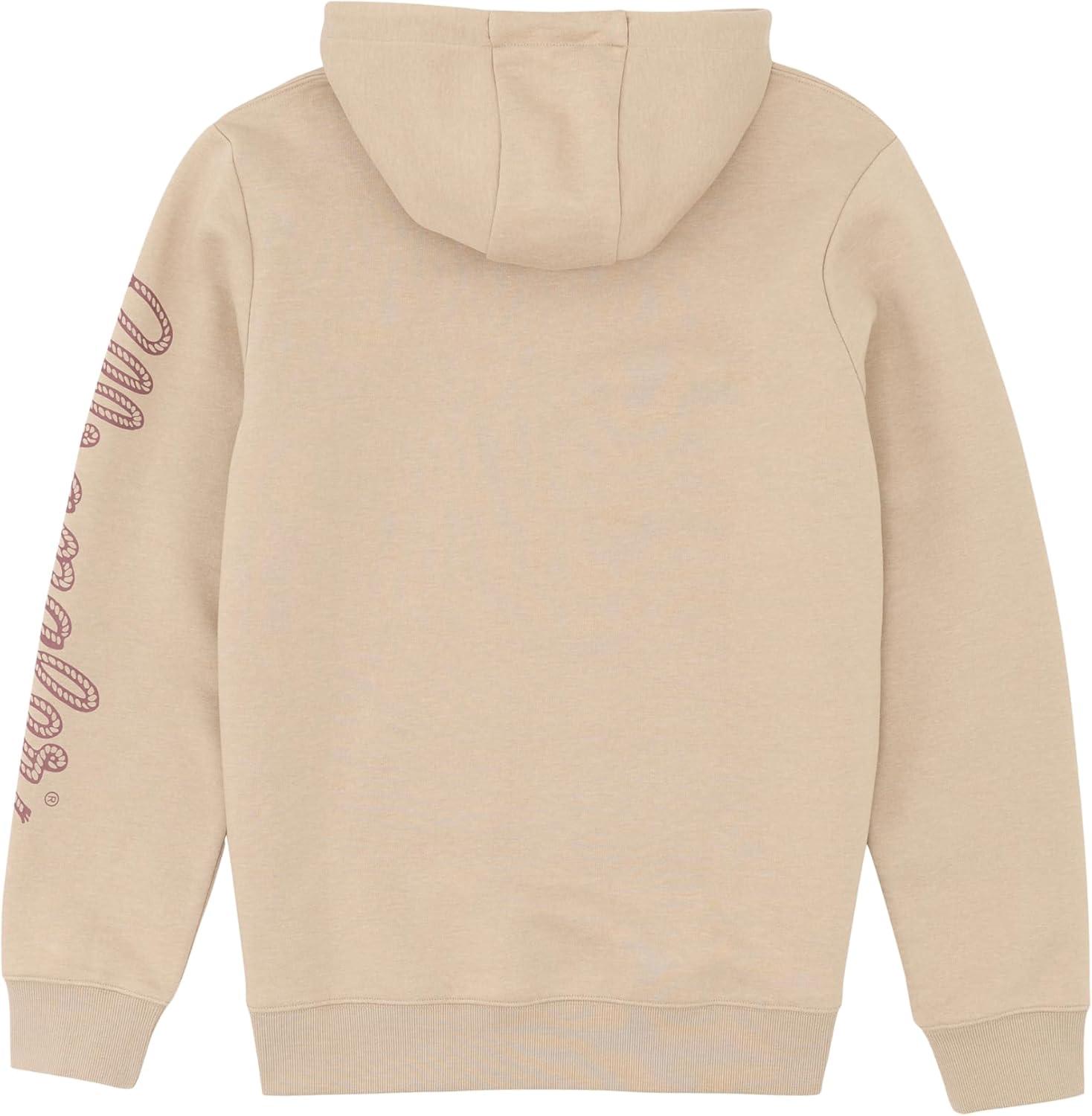 imageWrangler Mens Blue Sleeve Logo HoodieTrench Coat