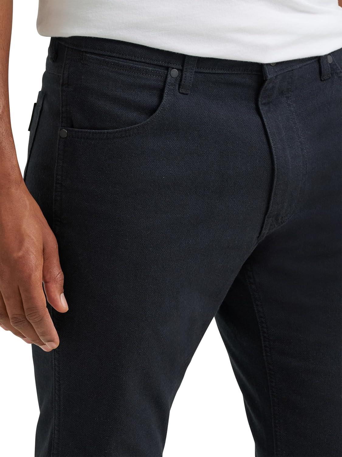 imageWrangler Mens Greensboro Regular Straight JeanDark Navy