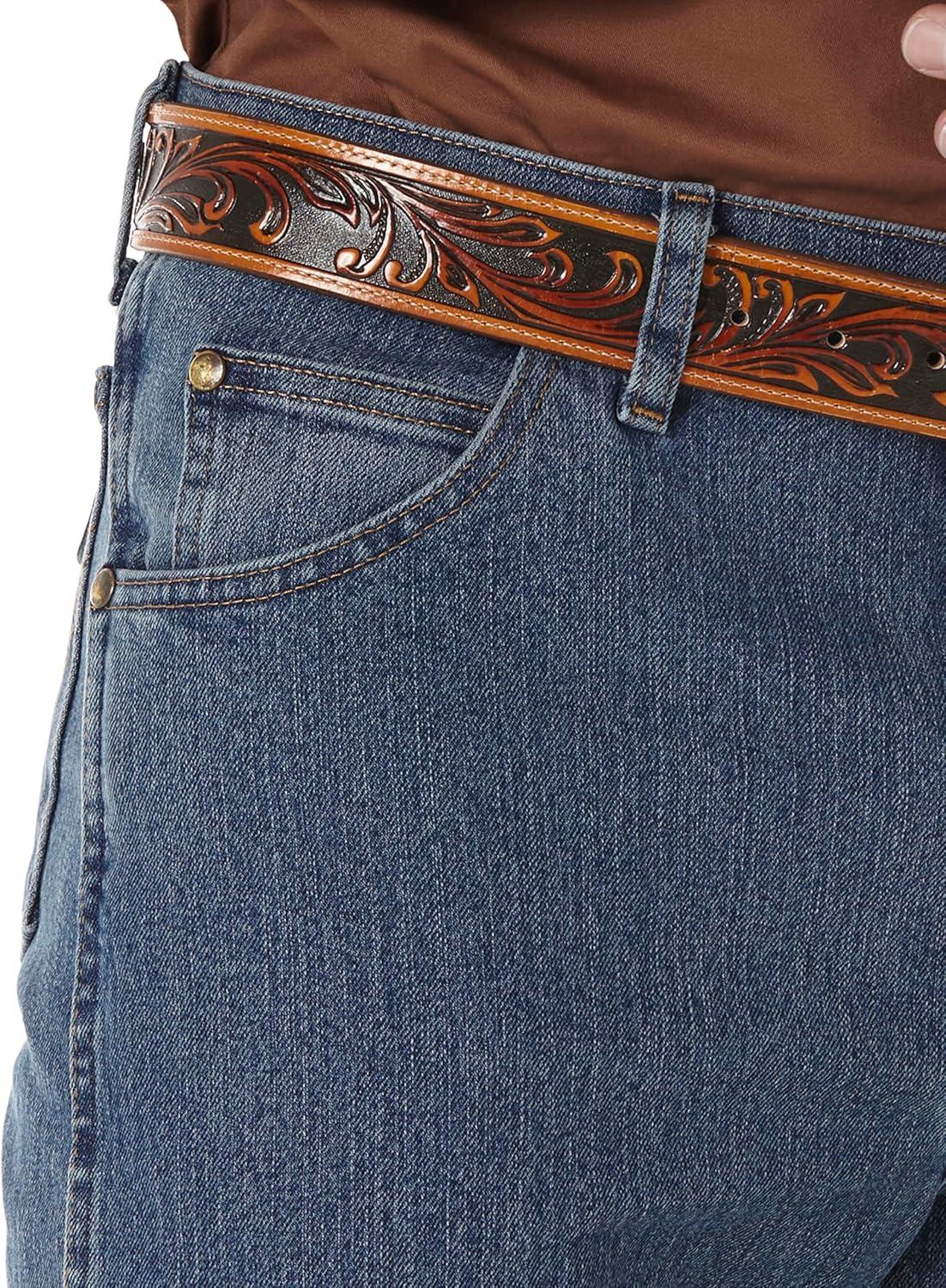 imageWrangler Mens Premium Performance Cowboy Cut Regular JeanMid Tint