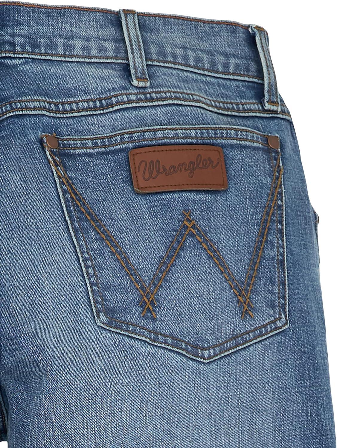 imageWrangler Mens Retro Limited Edition Relaxed Fit Boot Cut JeanHarris