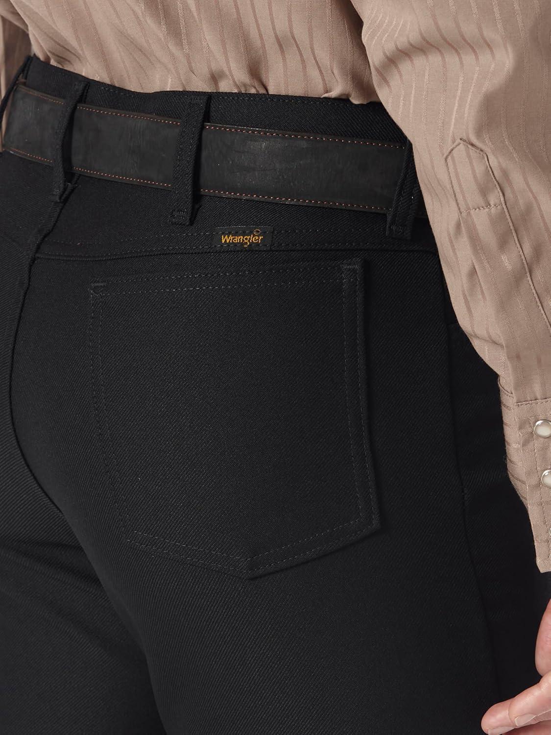 imageWrangler Mens Wrancher Dress JeanBlack