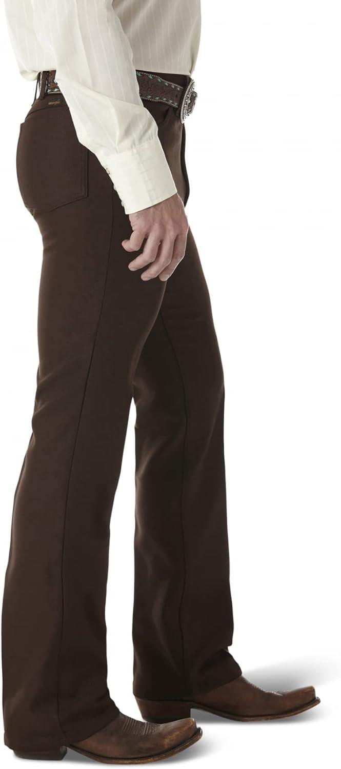 imageWrangler Mens Wrancher Dress JeanBrown