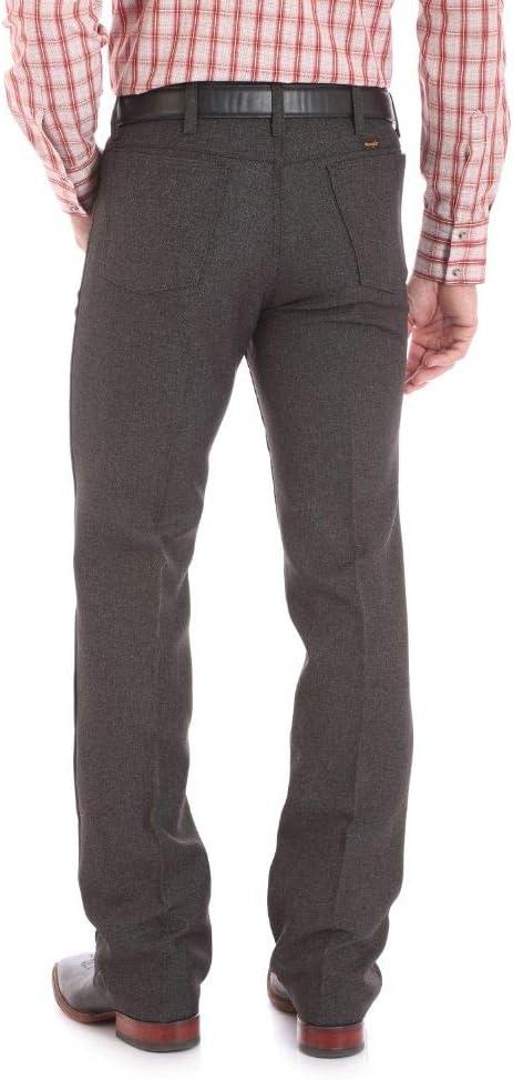 imageWrangler Mens Wrancher Dress JeanHeather Black