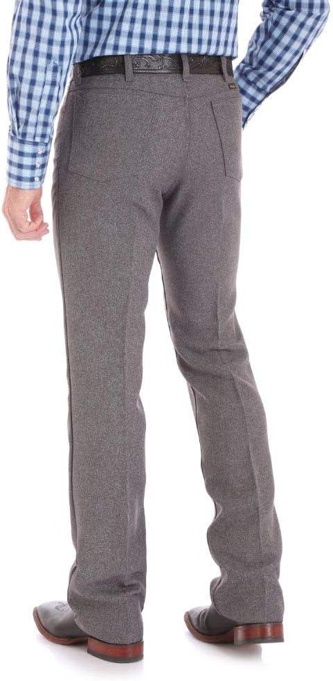 imageWrangler Mens Wrancher Dress JeanHeather Grey