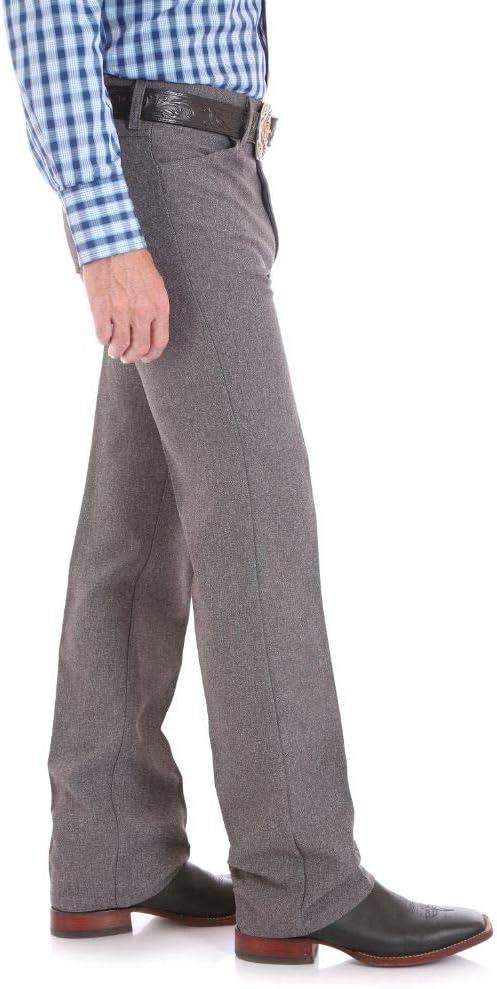 imageWrangler Mens Wrancher Dress JeanHeather Grey