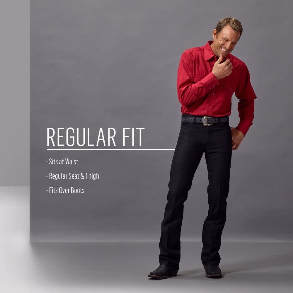 imageWrangler Mens Wrancher Dress JeanNavy