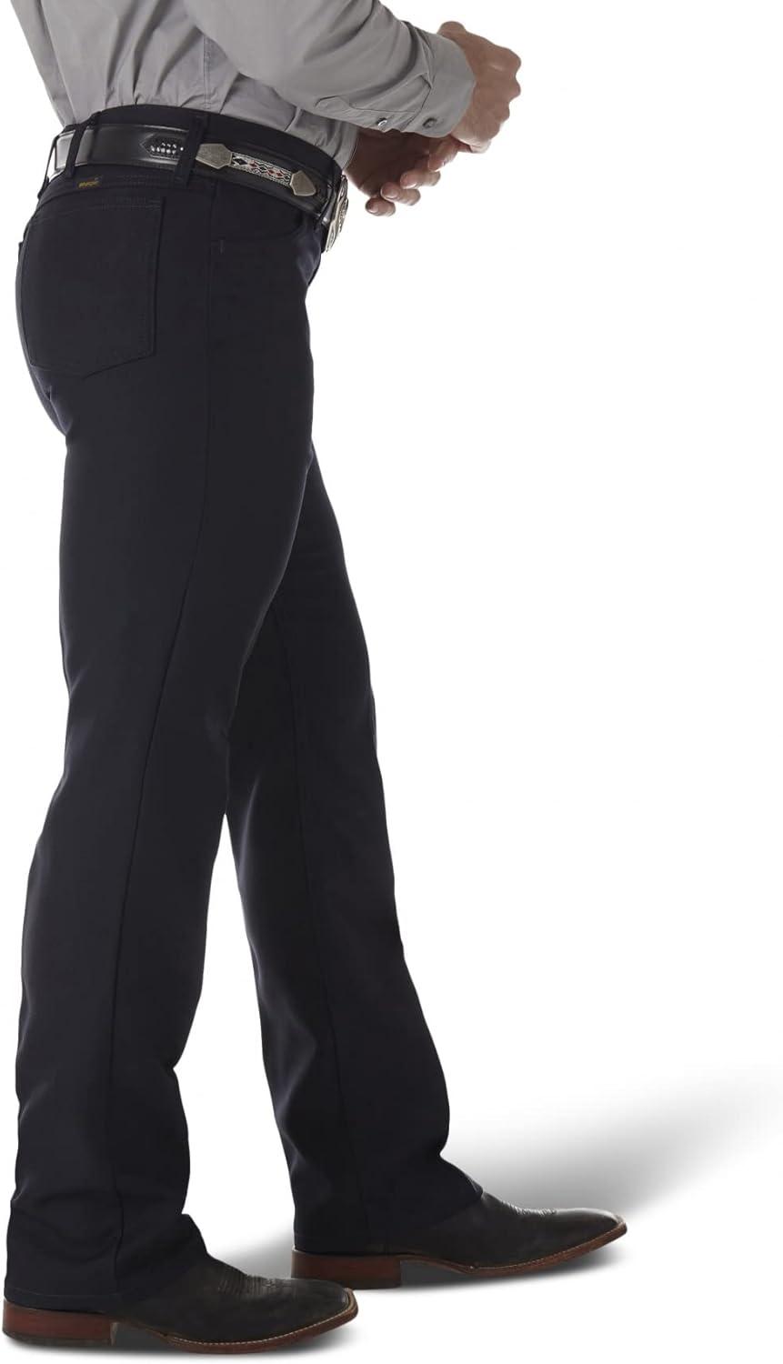 imageWrangler Mens Wrancher Dress JeanNavy