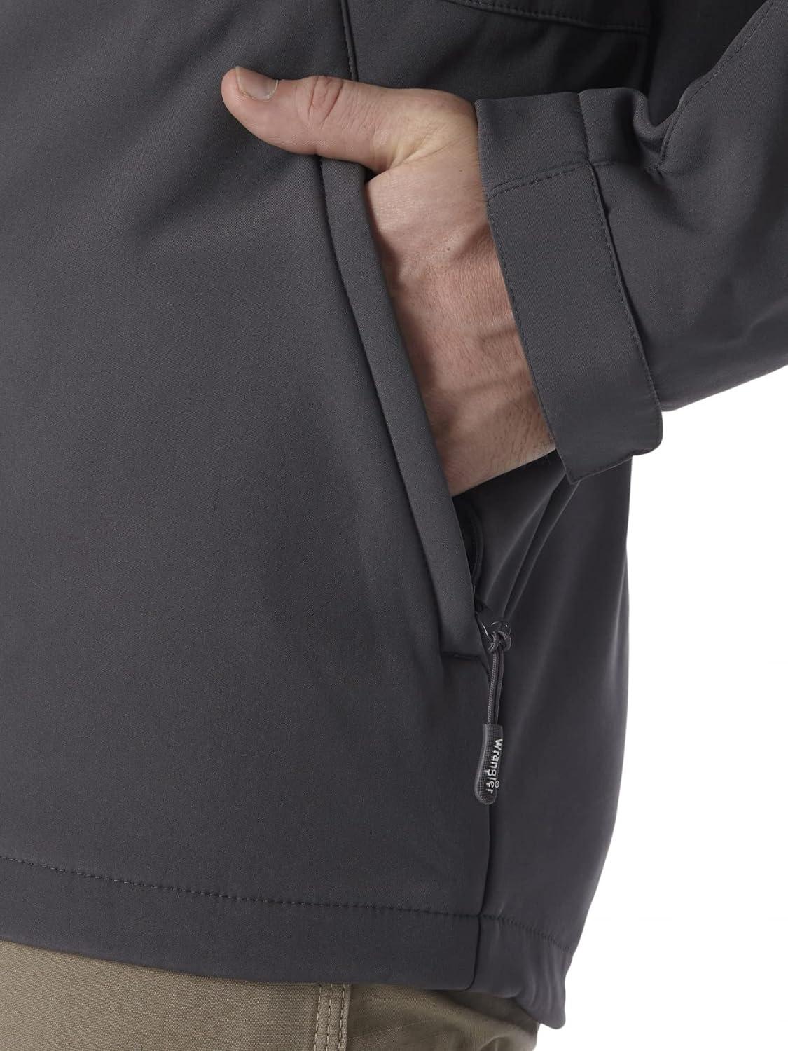 imageWrangler Riggs Workwear Mens Workhorse JacketPinstripe Gray