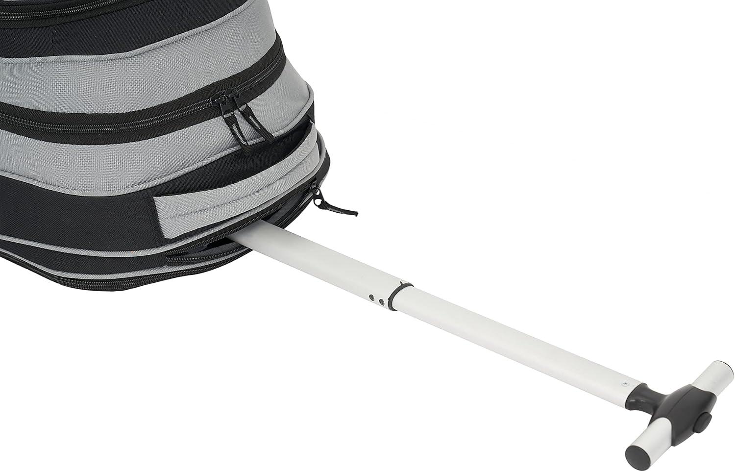 imageWrangler Travel Duffel or Backpack Dobson Set Charcoal 19quot Rolling BackpackCharcoal