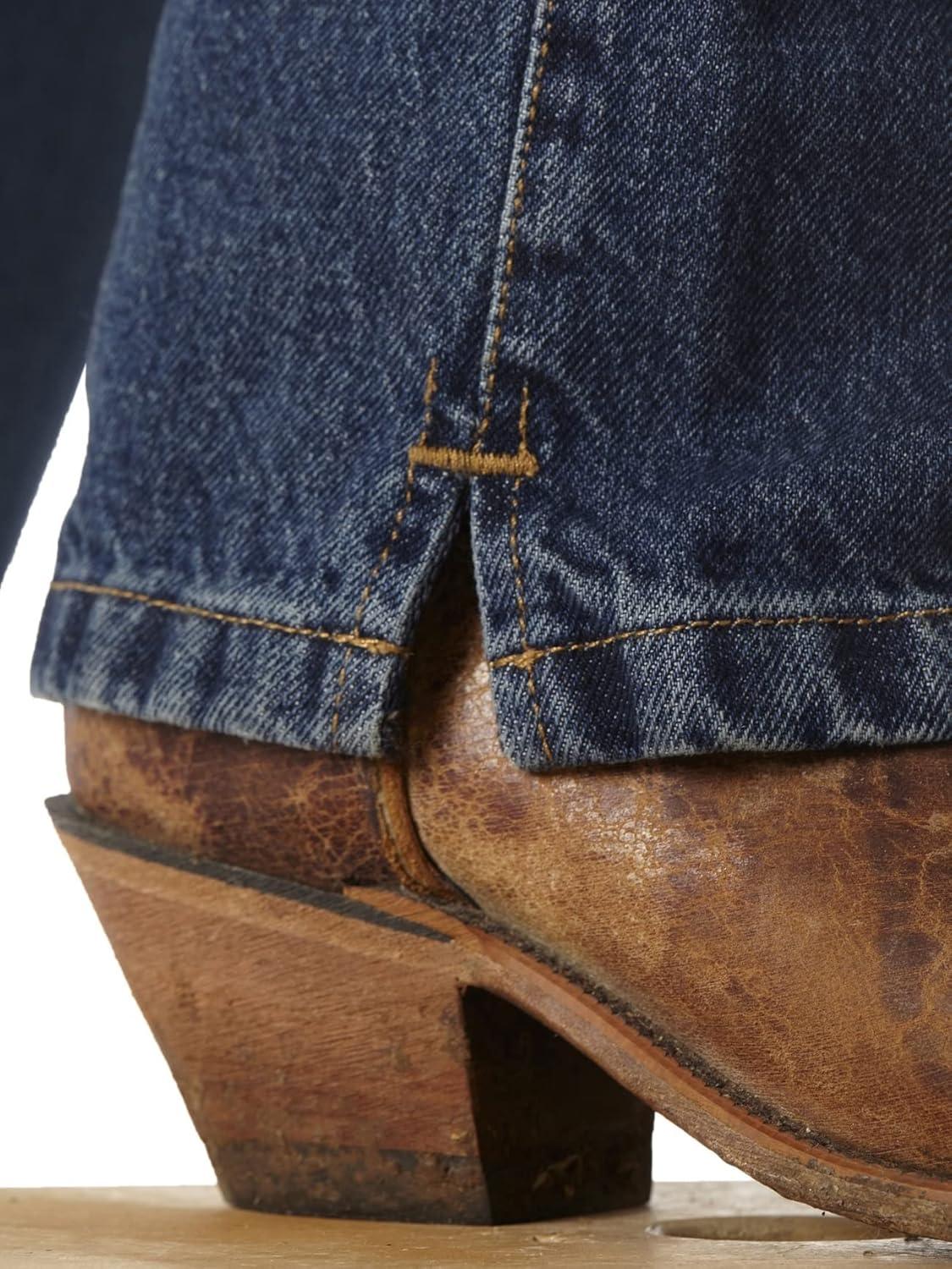 imageWrangler Womens Cash Mid Rise Vented Hem Ultimate Riding JeanAmerican Spirit