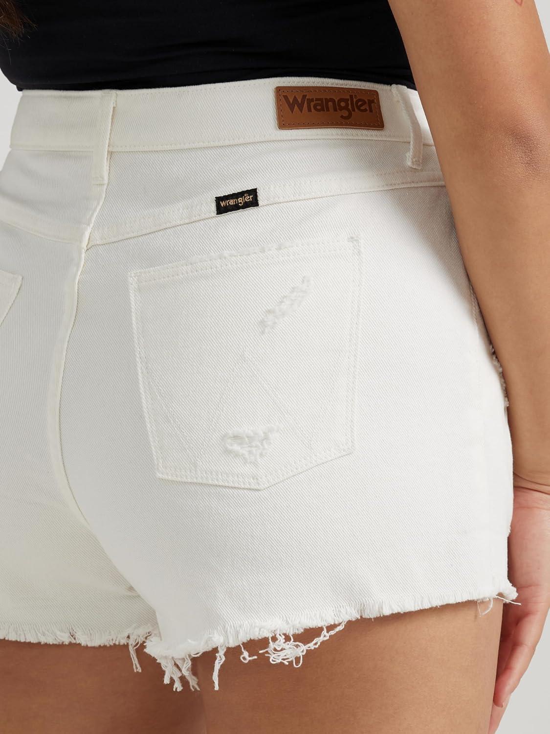 imageWrangler Womens MidRise Vintage Denim ShortCelestial