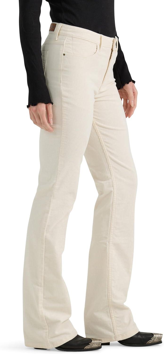 imageWrangler Womens Womens High Rise Bold Boot JeanBirch