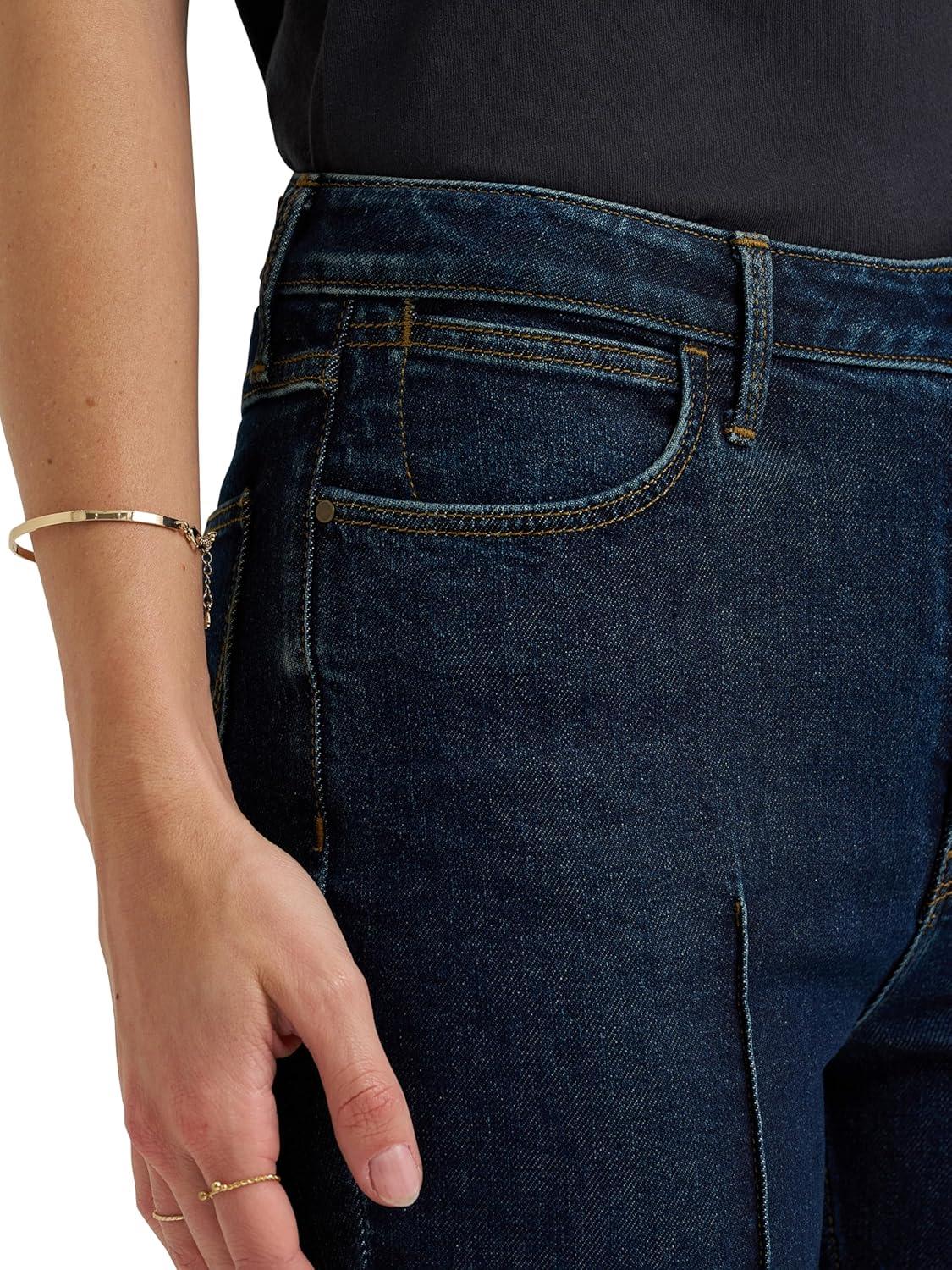 imageWrangler Womens Womens High Rise Bold Boot JeanMia