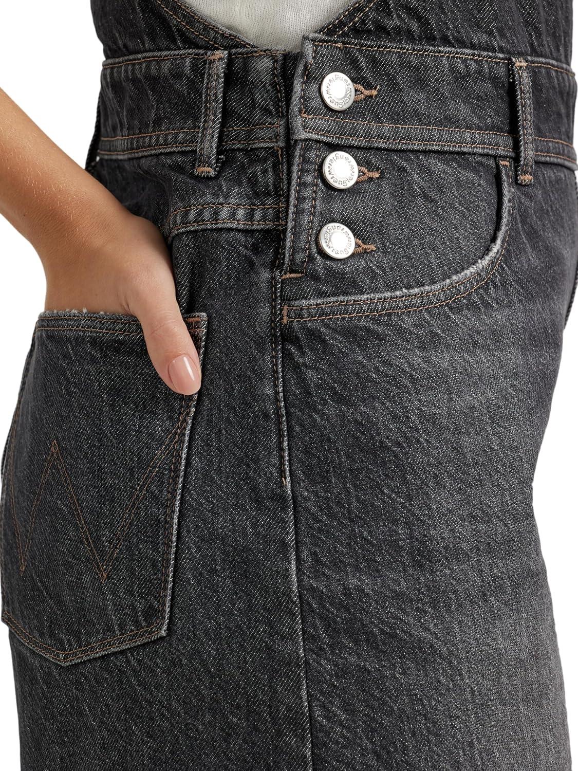 imageWrangler Womens Womens Relaxed Fit ShortallObsidian