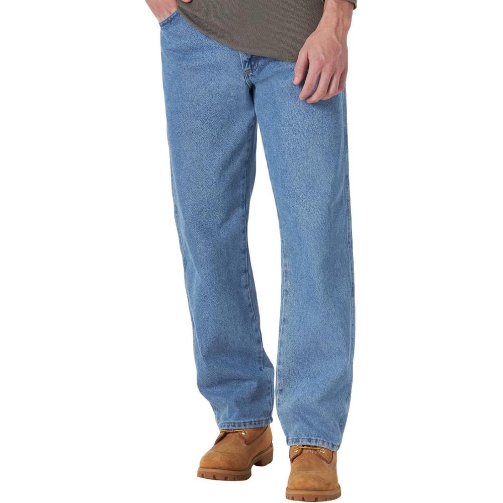 imageRustler Mens Classic Regular Fit JeanStonewash
