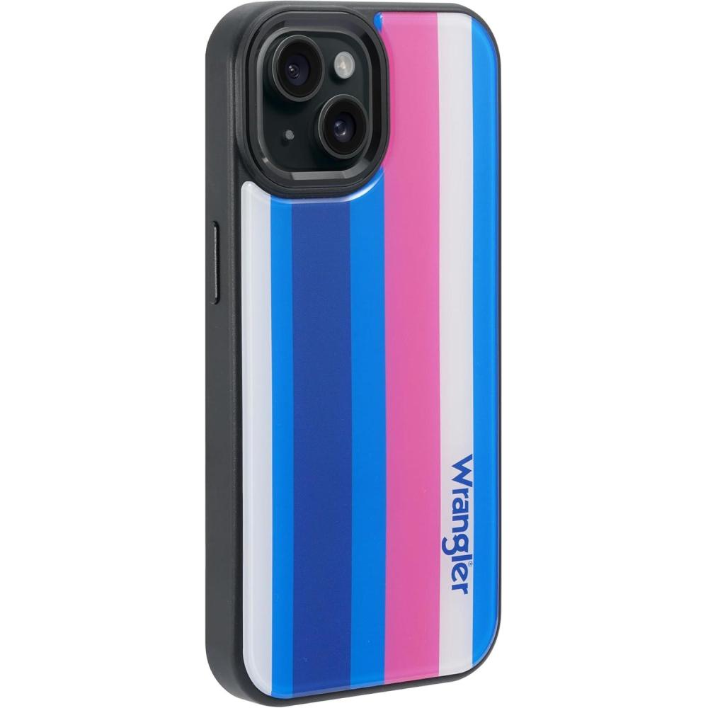 imageWITHit Wrangler MultiStriped Phone Case for iPhone 1515 Pro15 Pro Max Western Design MagSafe Compatible Painted Desert iPhone 15 ProWildflower Ridge