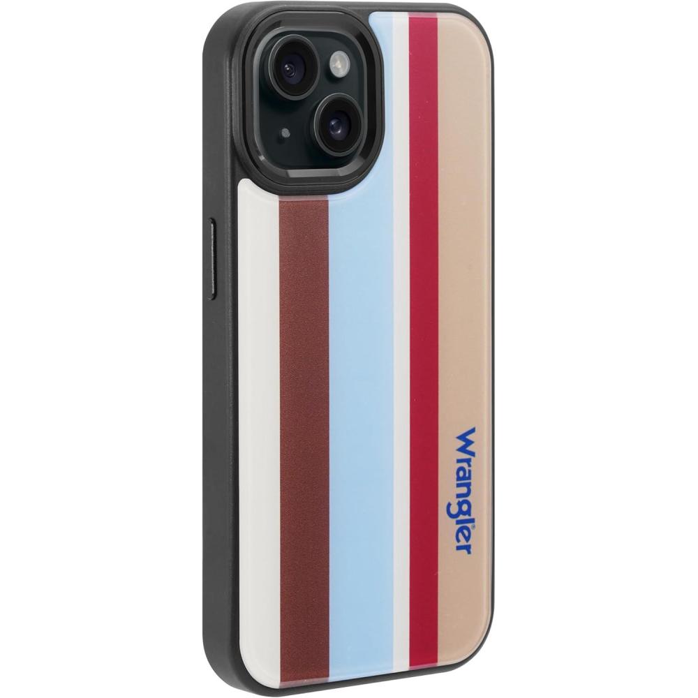 imageWITHit Wrangler MultiStriped Phone Case for iPhone 1515 Pro15 Pro Max Western Design MagSafe Compatible Wildflower Ridge iPhone 15 Pro MaxCanyon Fade