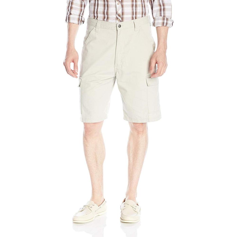 imageWrangler Authentics Mens Classic Relaxed Fit Cargo ShortDark Putty