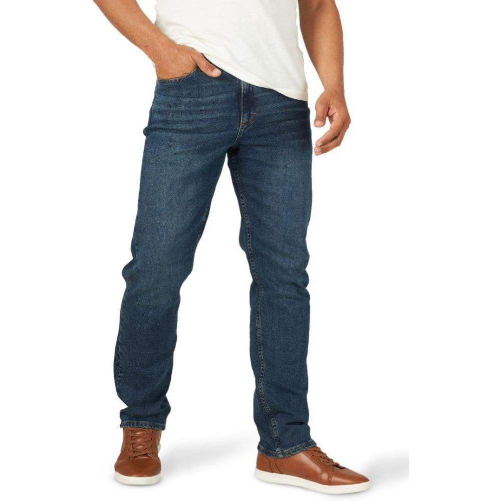 imageWrangler Authentics Mens Comfort Flex Waist Relaxed Fit JeanRhodes