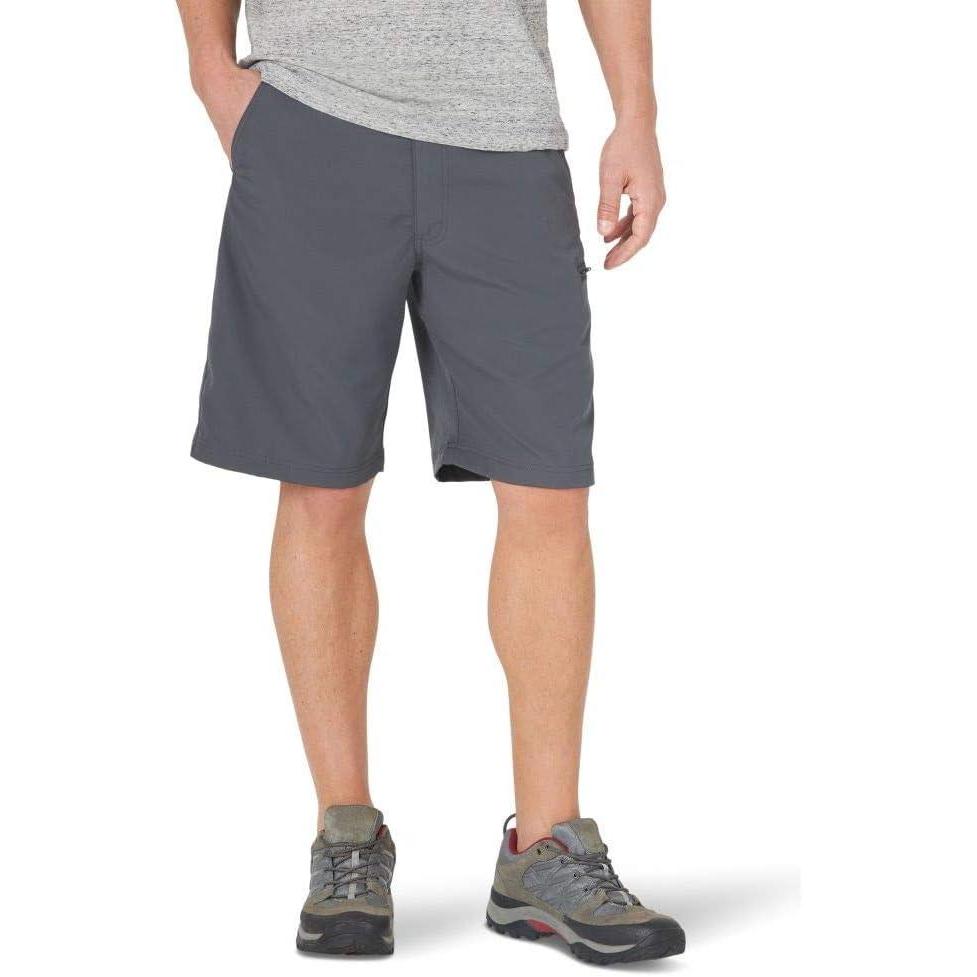 imageWrangler Authentics Mens Performance Side Elastic Utility ShortCarbonite
