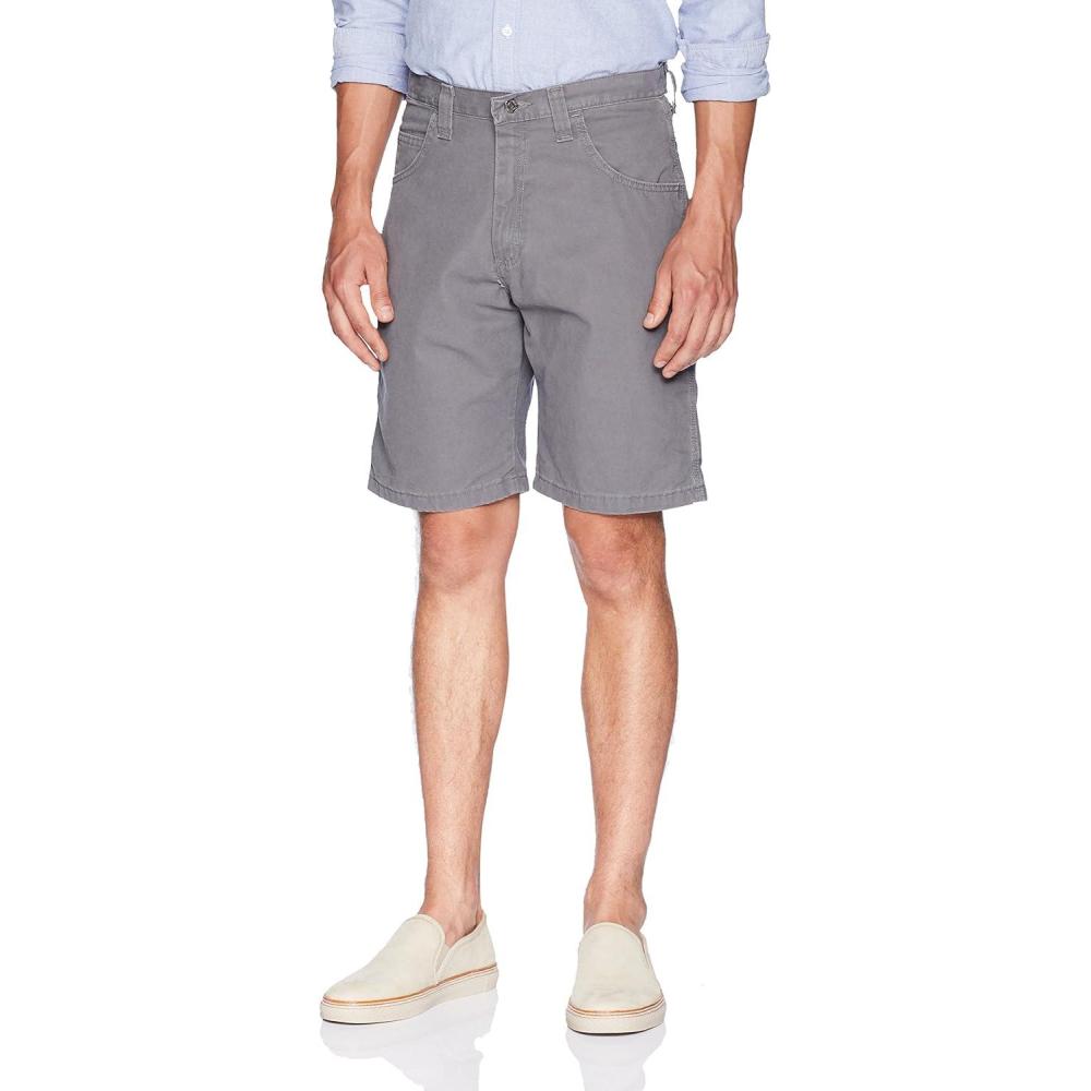 imageWrangler Authentics mens Loose Fit Carpenter ShortRock Gray