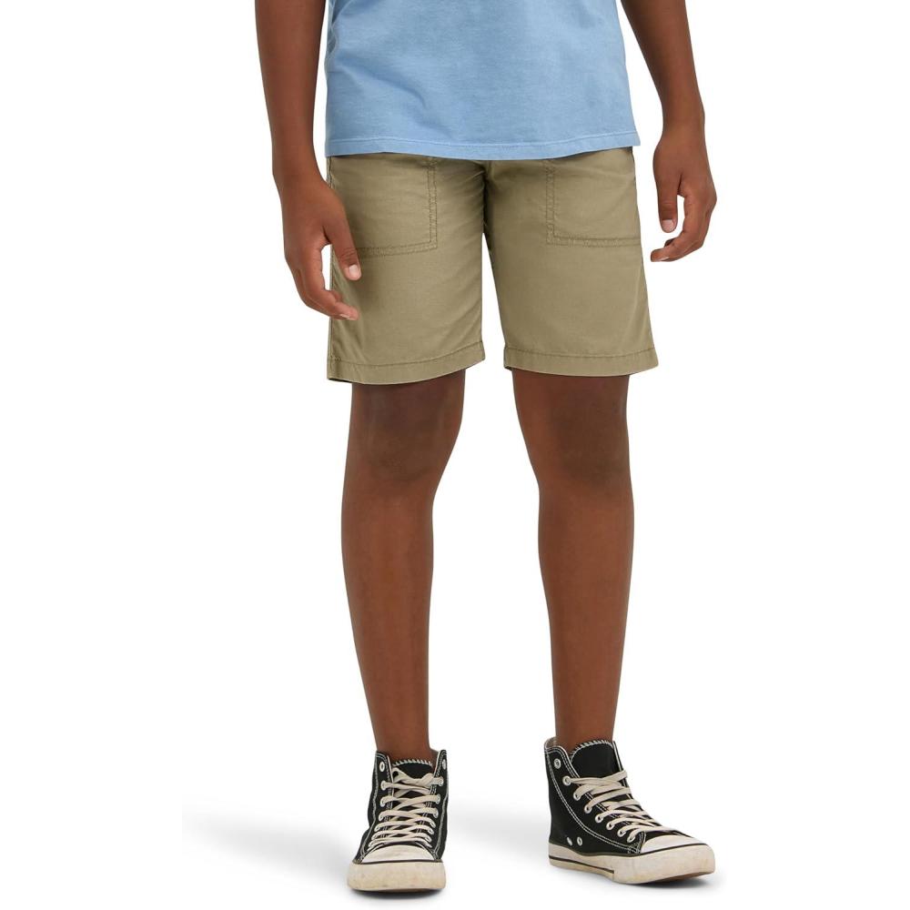 imageWrangler Boys Coastal Crew Utility ShortMilitary Vintage Khaki