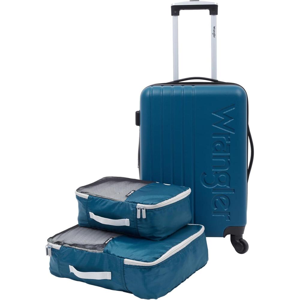 imageWrangler CarryOn Luggage Set BlueBlue