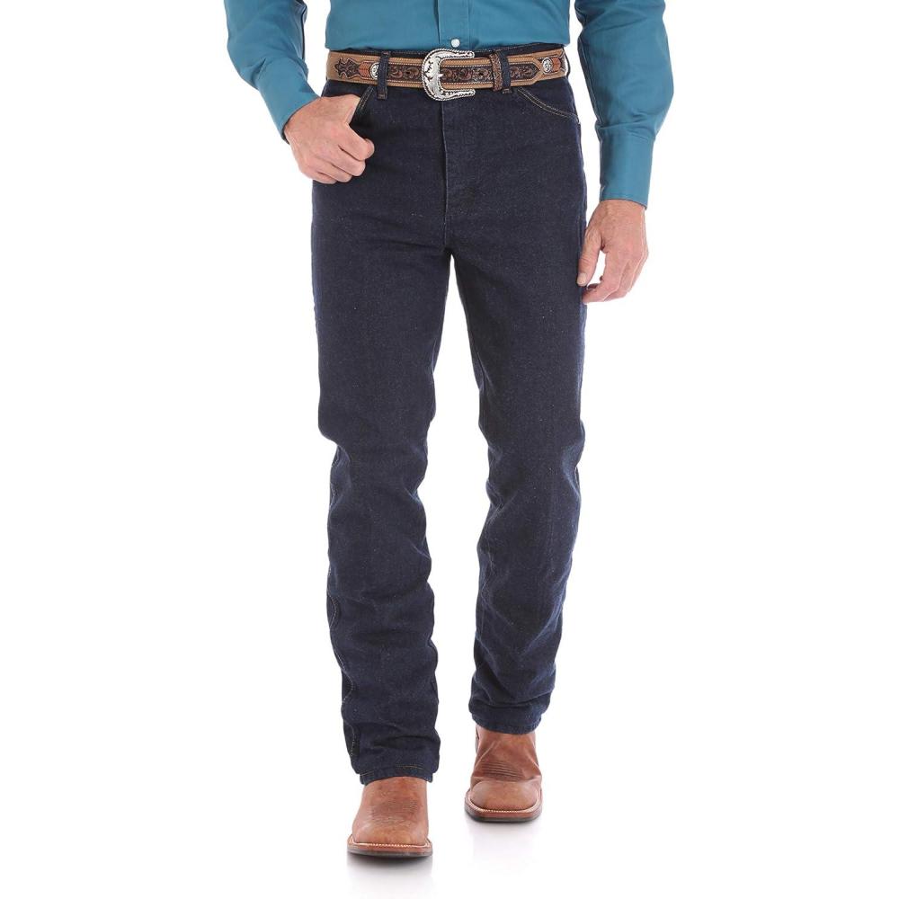 imageWrangler Genuine Mens Twill Cargo PantsDark Denim