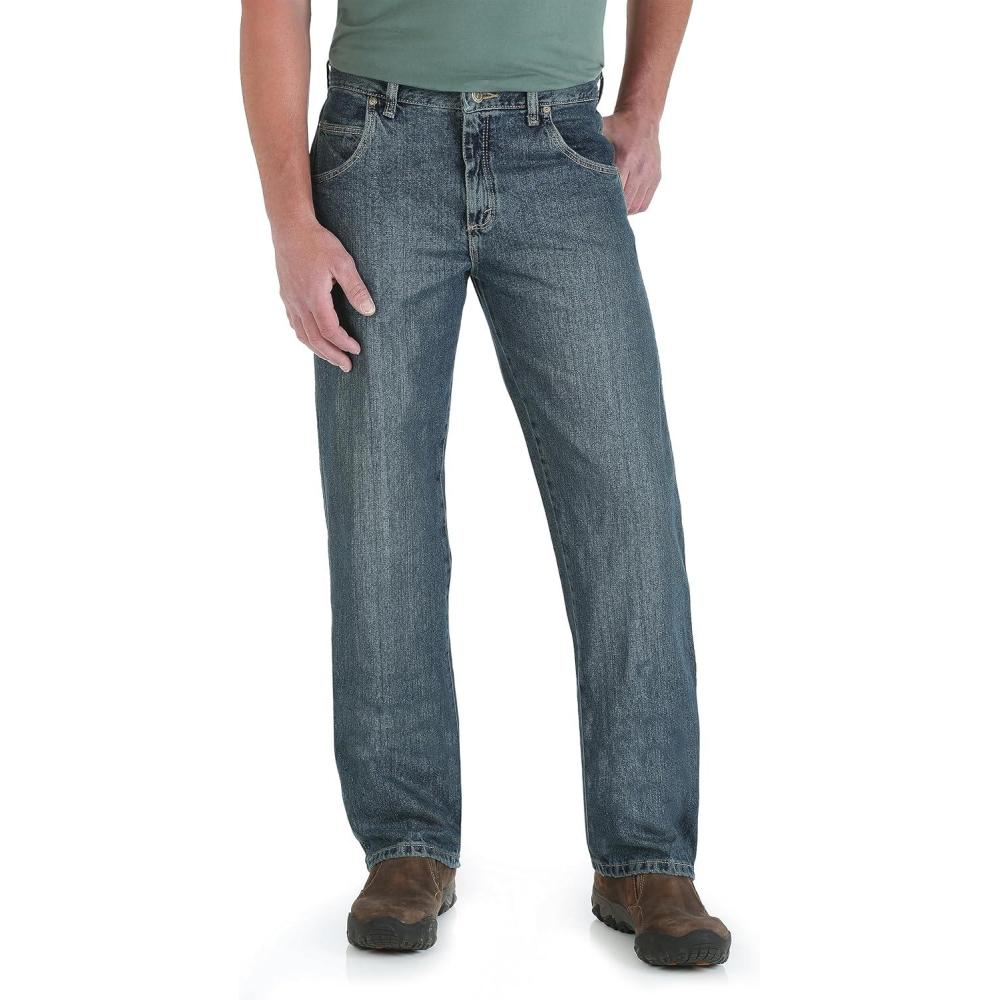 imageWrangler Genuine Mens Twill Cargo PantsMediterranean