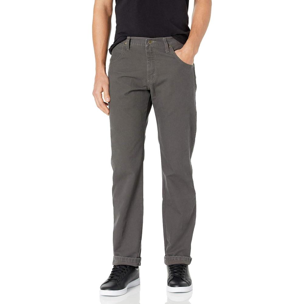imageWrangler Genuine Mens Twill Cargo PantsTar Canvas