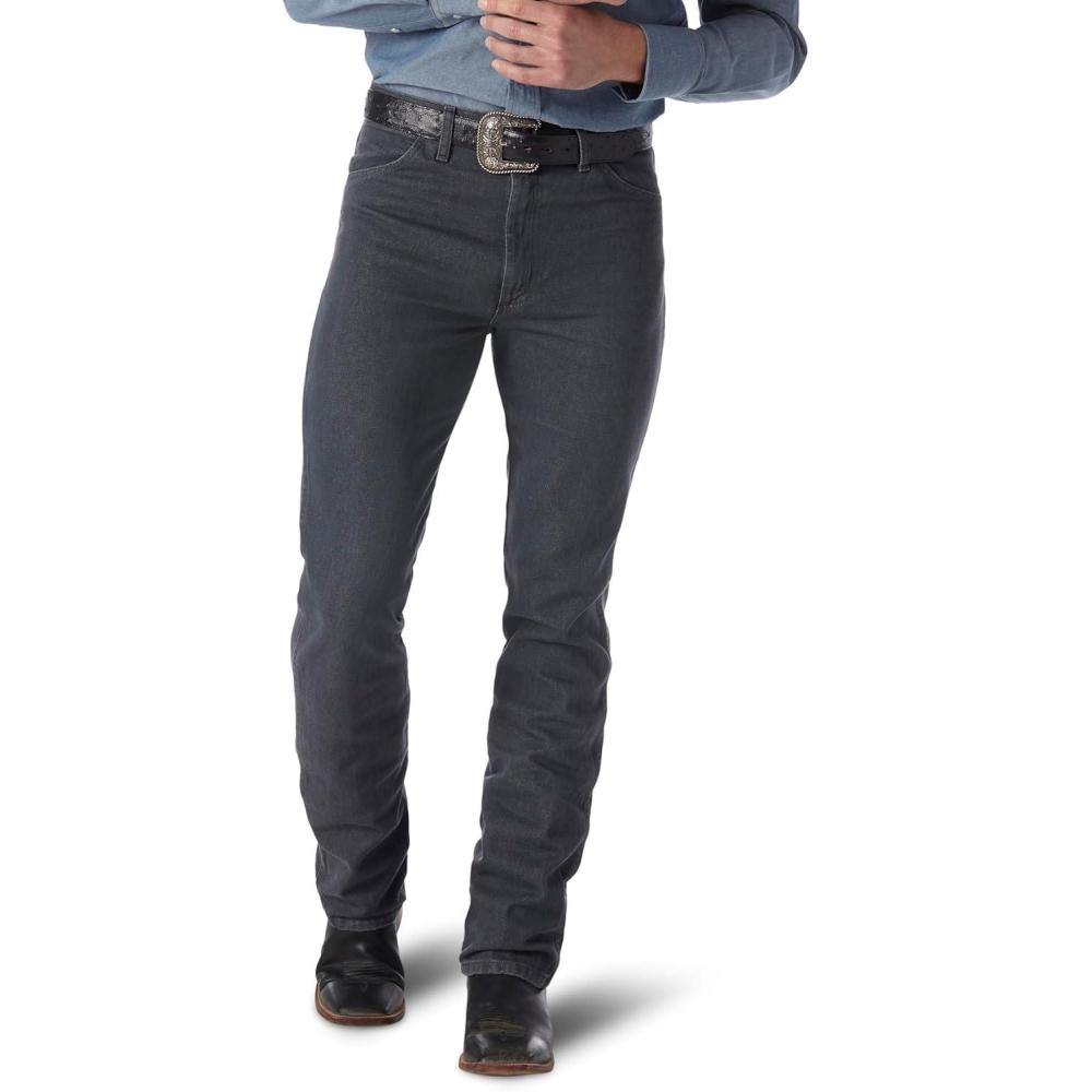 imageWrangler Mens 0936 Cowboy Cut Slim Fit JeanCharcoal