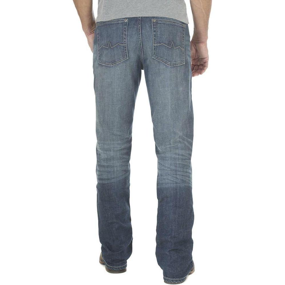 imageWrangler Mens 20X 42 Vintage Bootcut Sorrel JeanBryant
