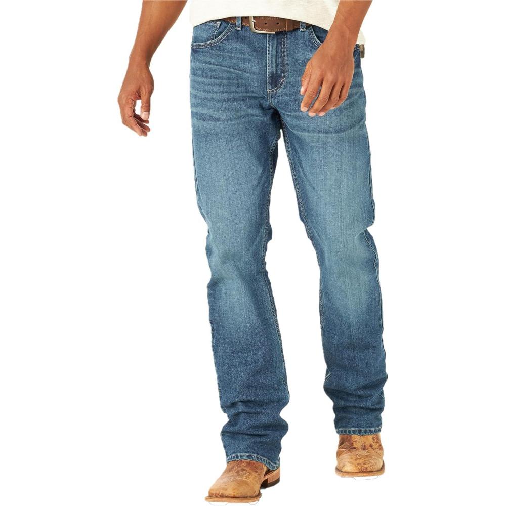 imageWrangler Mens 20X 42 Vintage Bootcut Sorrel JeanTopsail