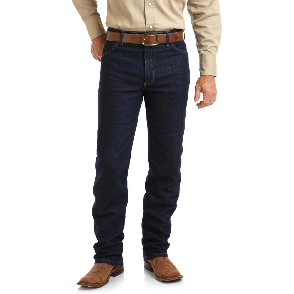 imageWrangler Mens Cowboy Cut Original Fit Active Flex JeansPrewash