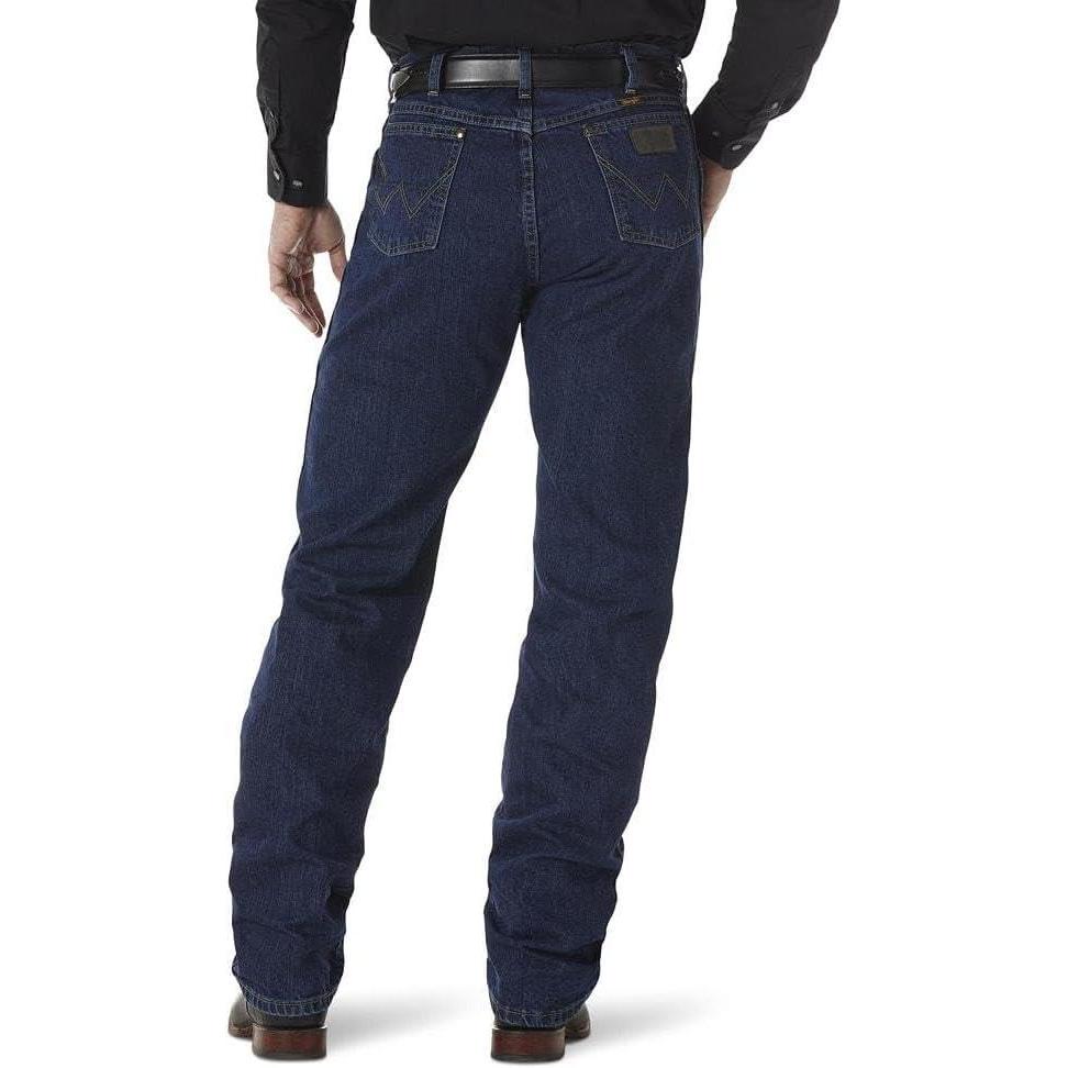 imageWrangler Mens George Strait Cowboy Cut JeansDark Stone