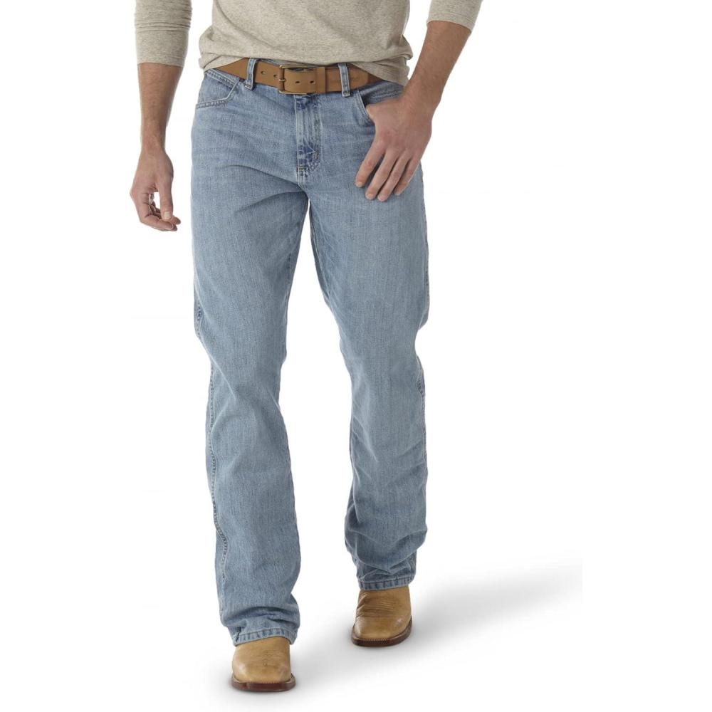 imageWrangler Mens Retro Limited Edition Relaxed Fit Boot Cut JeanCrest