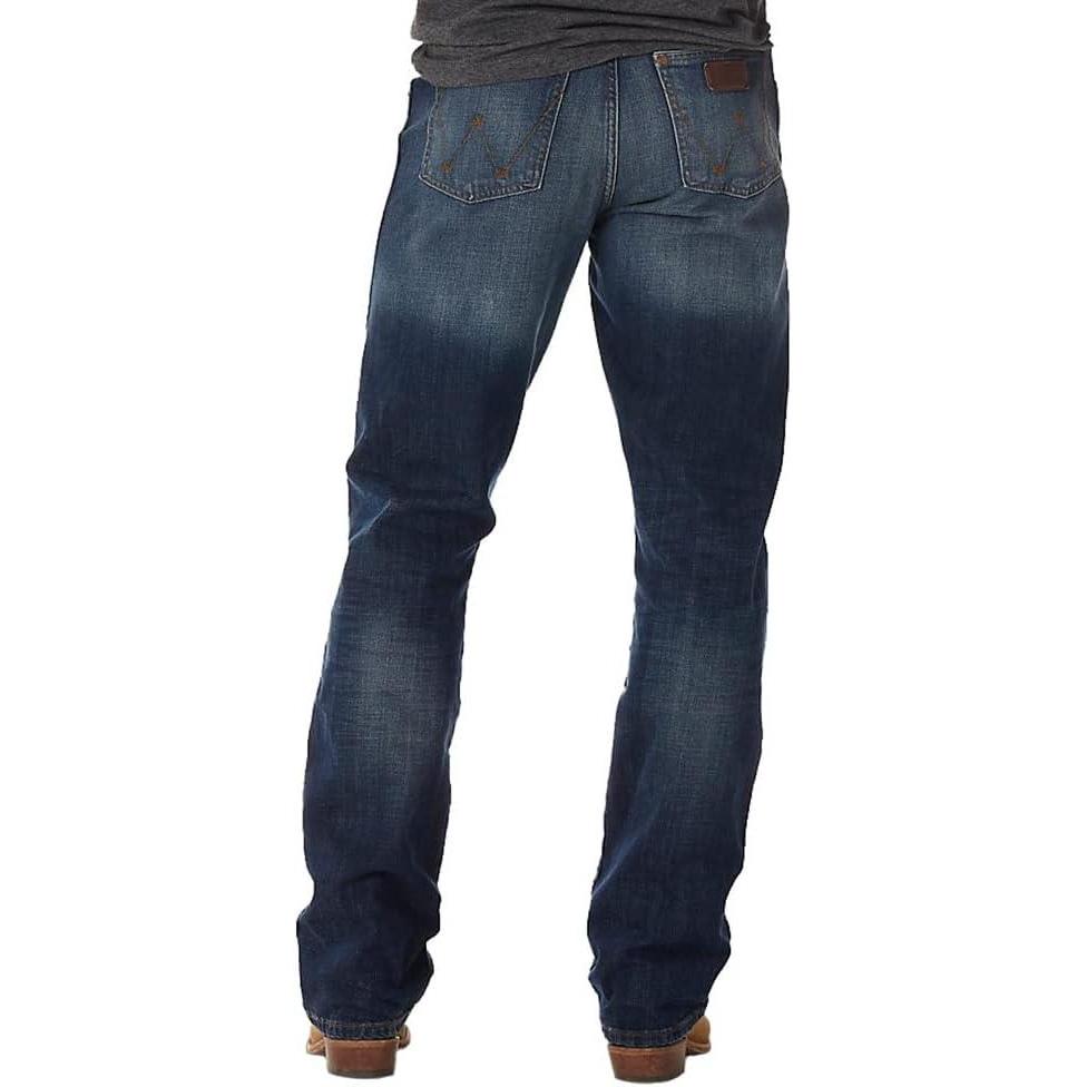 imageWrangler Mens Retro Limited Edition Relaxed Fit Boot Cut JeanDenim