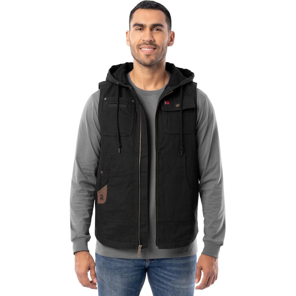 imageWrangler Riggs Workwear mens Duck Work VestBlack